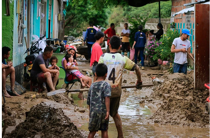 Decretada calamidad pública en Bucaramanga, por las fuertes lluvias