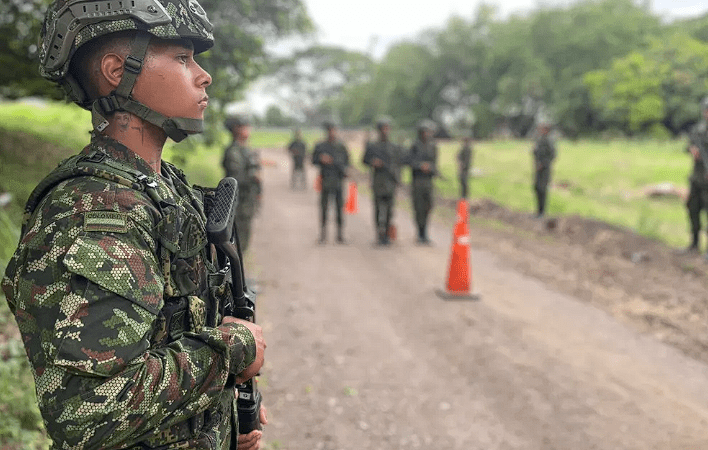 Al Valle del Cauca, llegaron 6000 solados del Ejército Nacional, a reforzar la seguridad