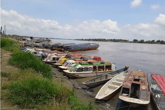 Dos de 7 personas que iban a bordo  de una lancha, se encuentran desaparecidos tras caer al rio Magdalena