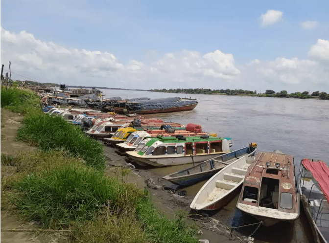 Dos de 7 personas que iban a bordo  de una lancha, se encuentran desaparecidos tras caer al rio Magdalena