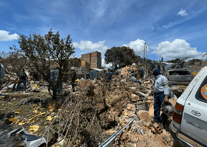 En hechos aislados fallecieron dos personas a causa de explosiones en Antioquia