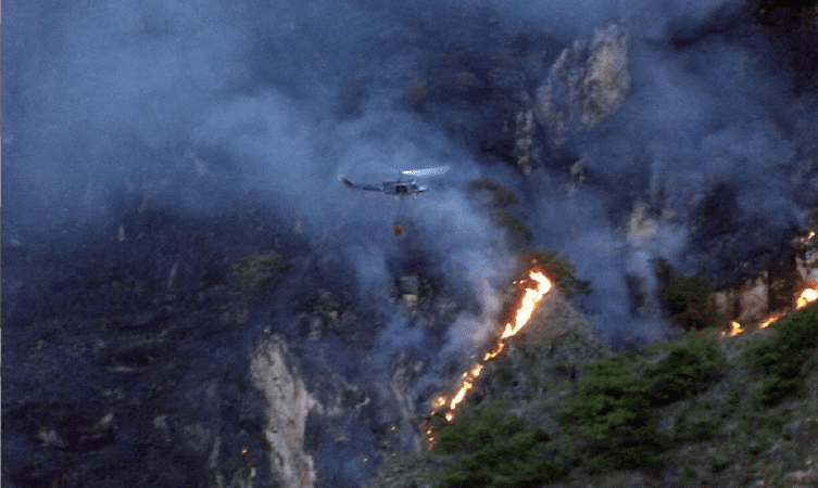 Más de 40 hectáreas consumidas por incendio forestal en Murillo, Tolima