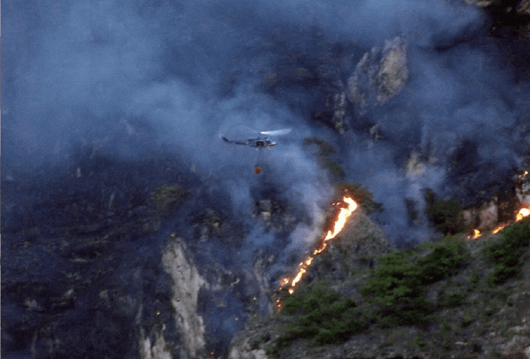 Más de 40 hectáreas consumidas por incendio forestal en Murillo, Tolima