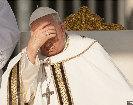 El papa Francisco pide que los ataques entre Israel y Palestina, paren