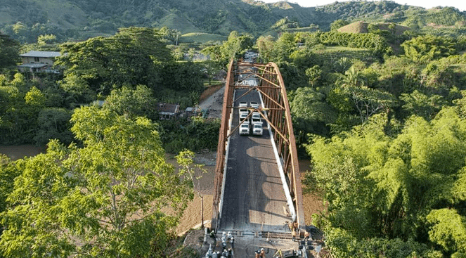 Este jueves será habilitado el puente El Alambrado, en los departamentos del Quindío y Valle del Cuca