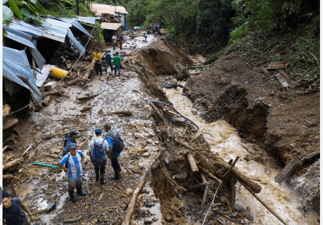 Fuertes precipitaciones están alertando a las autoridades del departamento de Antioquia  