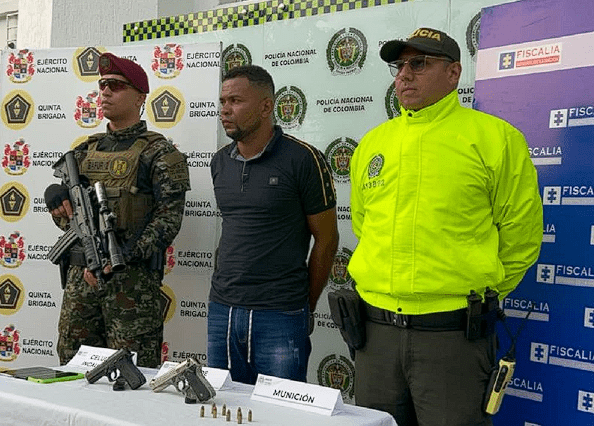 Capturado alias Asprilla, presunto cabecilla del Clan del Golfo