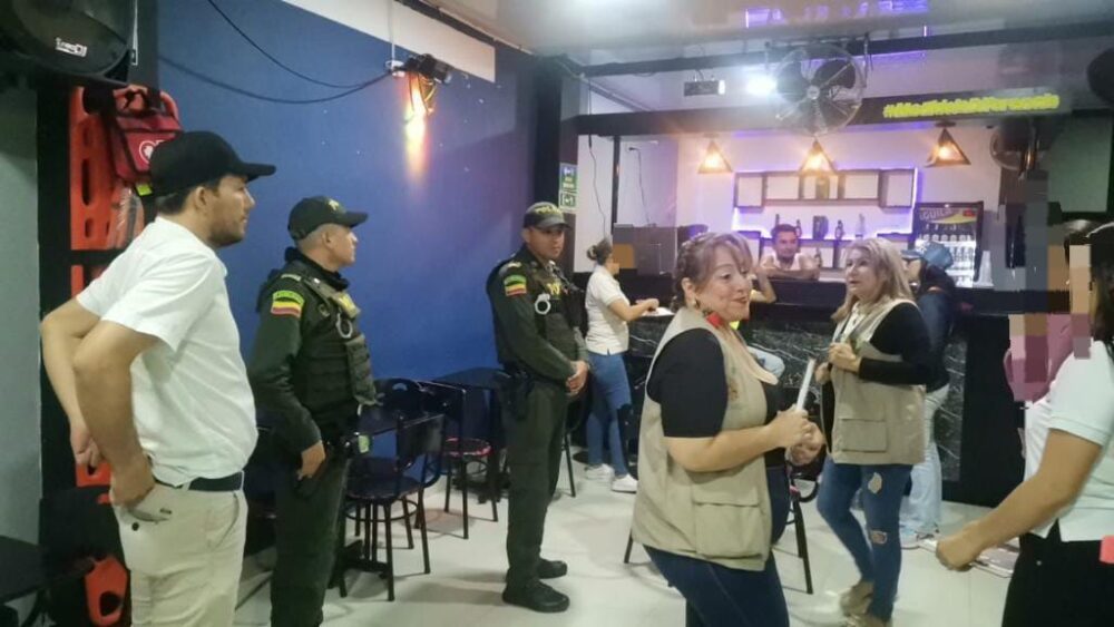 Seis personas fueron capturadas por la policía Huila, el fin de semana