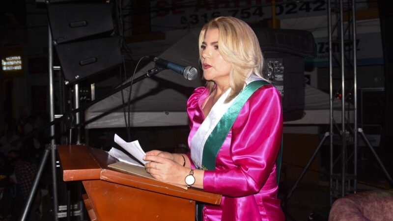 “Nos proponemos refrendar lo que fuimos y lo que somos los libaneses”: El inspirador discurso de Beatriz Valencia Gómez, su posesión