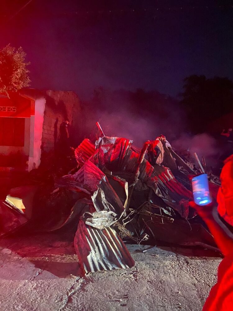 Dos viviendas afectadas por incendio estructural en el barrio Centro de Natagaima