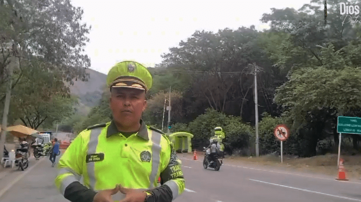 La Policía Tolima refuerza con más presencia policial, los ejes viales para garantizar seguridad vial en el Tolima durante la Semana Santa