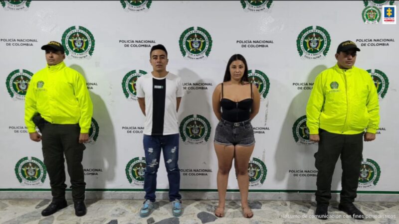 PAREJA SEÑALADA DE ATACAR A TRES MUJERES EN VÍA PÚBLICA DE IBAGUÉ, FUE ENVIADA A LA CÁRCEL