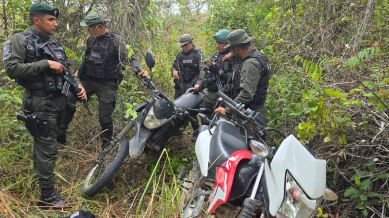 Policía Tolima recuperó 4 motocicletas reportadas como robadas en un lote de Chaparral