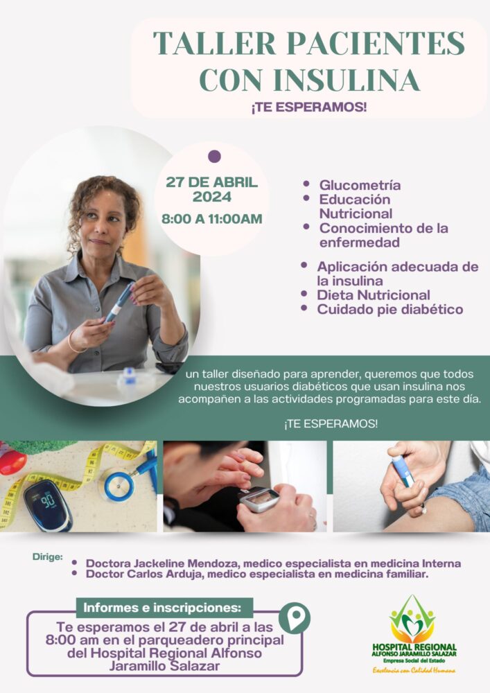 Taller para pacientes con Insulina