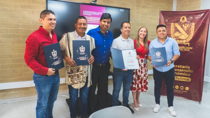 Cuatro campesinos representarán al Tolima en la Feria de Cafés Especiales más importante del mundo