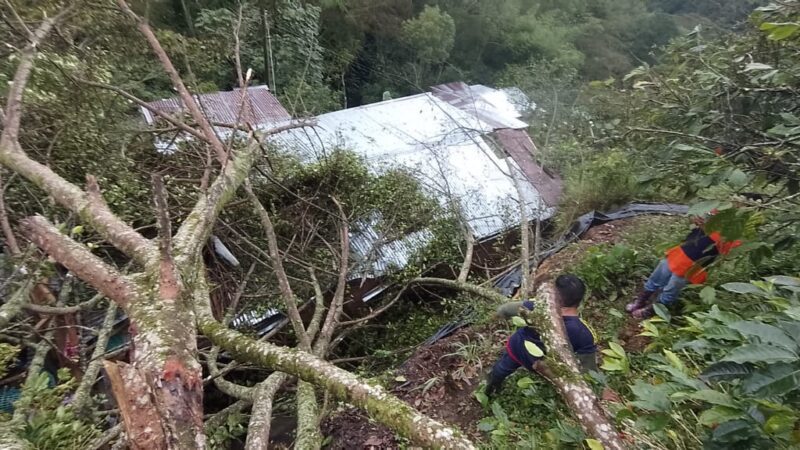 Secretaría de Ambiente y Gestión del Riesgo atiende tragedia en Chaparral por deslizamiento de tierra