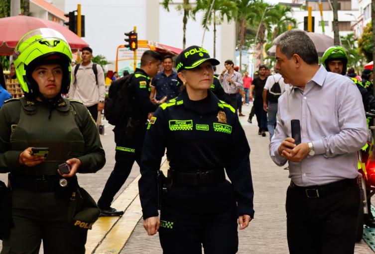 Operativo Integral en la Carrera 3ra de Ibagué: Policía y Alcaldía Fortalecen Seguridad Ciudadana