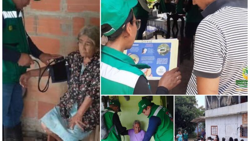 Avanza la atención de pacientes en la zona rural