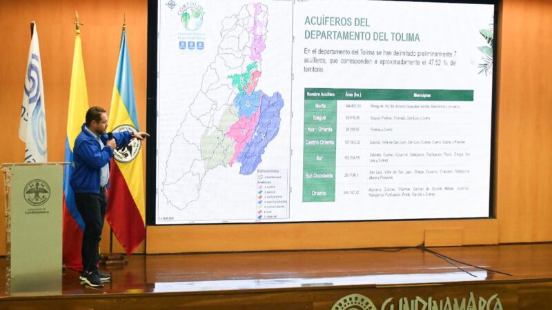Cortolima participó en la Cumbre por la gobernanza del agua en Colombia
