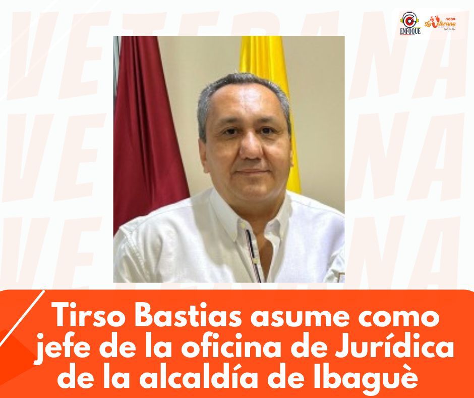 Tirso Bastidas asume como jefe de la Oficina Jurídica de la Alcaldía de Ibagué