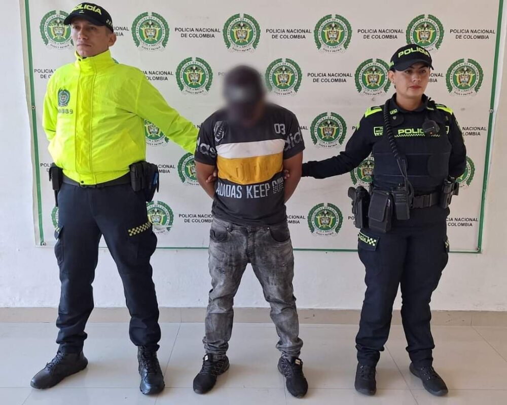 En el líbano, policía tolima logró la captura de un sujeto conocido como ‘luis’ requerido por el delito de violencia intrafamiliar agravada pérdida anatómicas o funcional de un órgano o miembro.