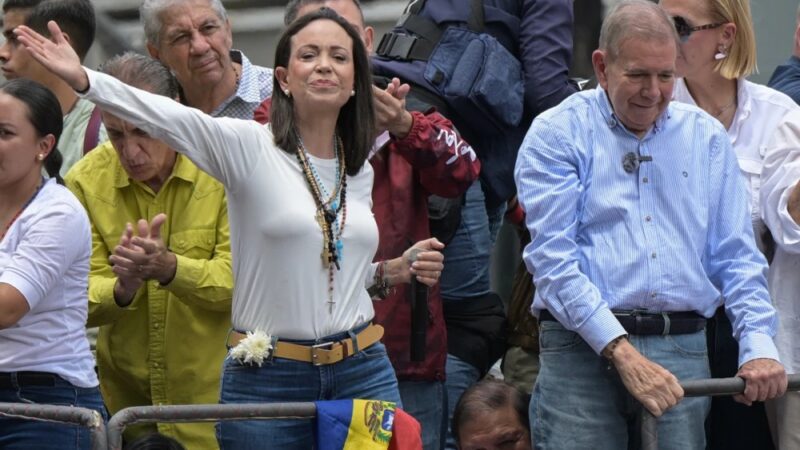 Luego de las Elecciones en Venezuela se vive una “la escalada cruel y represiva» dijo María Corina Machado Líder Opositora.