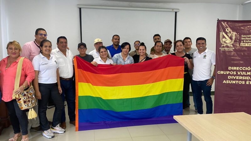 Gobernación del Tolima concerta con comunidades sexualmente diversas