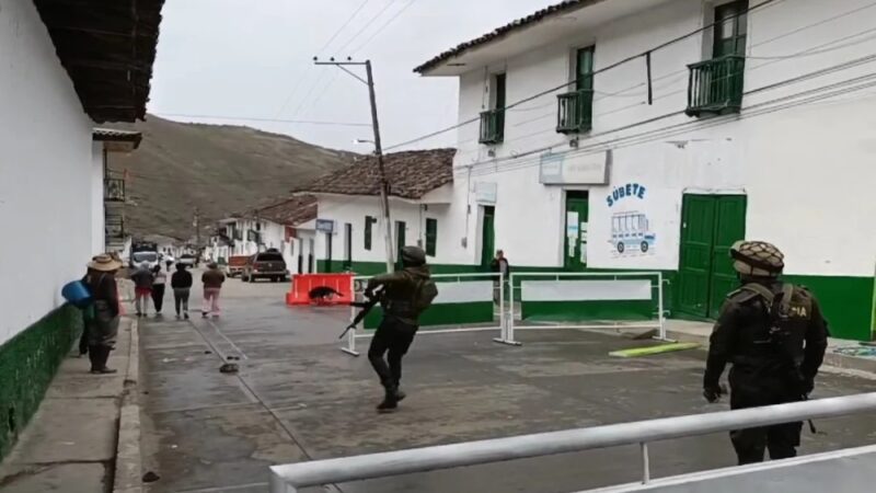 ELN responsable del Hostigamiento contra la Policía en San Sebastián, en el departamento del Cauca