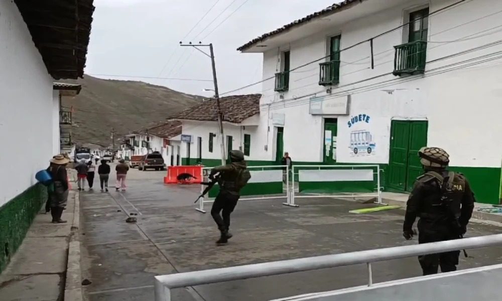 ELN responsable del Hostigamiento contra la Policía en San Sebastián, en el departamento del Cauca