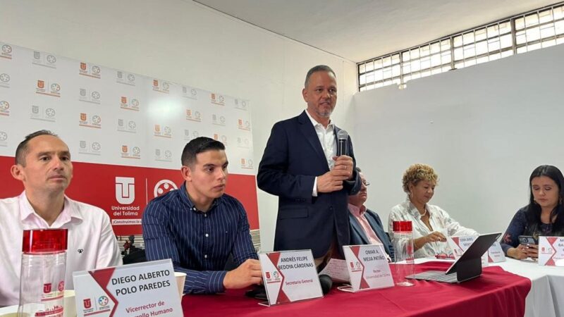 Continua la iniciativa de matrícula cero en la Universidad del Tolima para fortalecer la educación en el departamento.