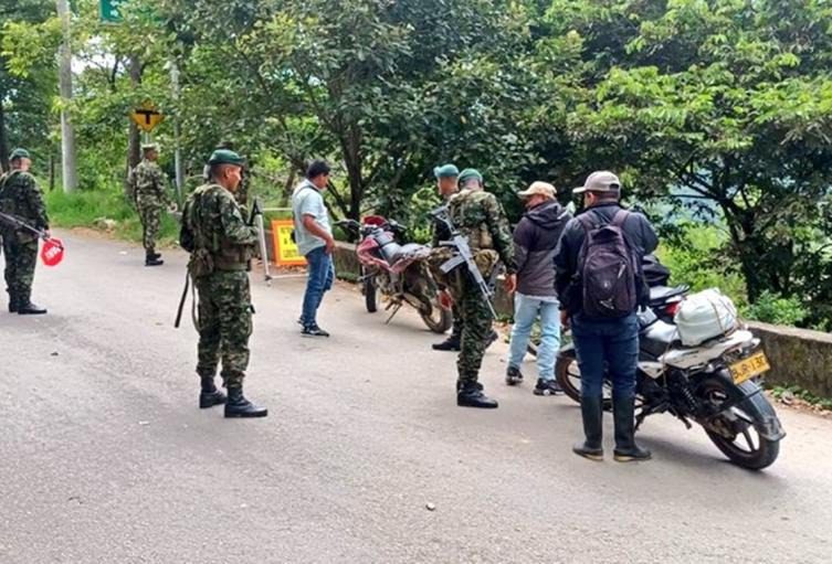 En Anzoátegui Tolima con puestos de Control caracterizaran las personas que ingresen a la población