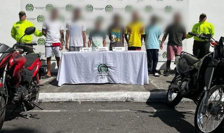 Cogieron a los ‘Los Capullos’, banda dedicada al sicariato en Ibagué