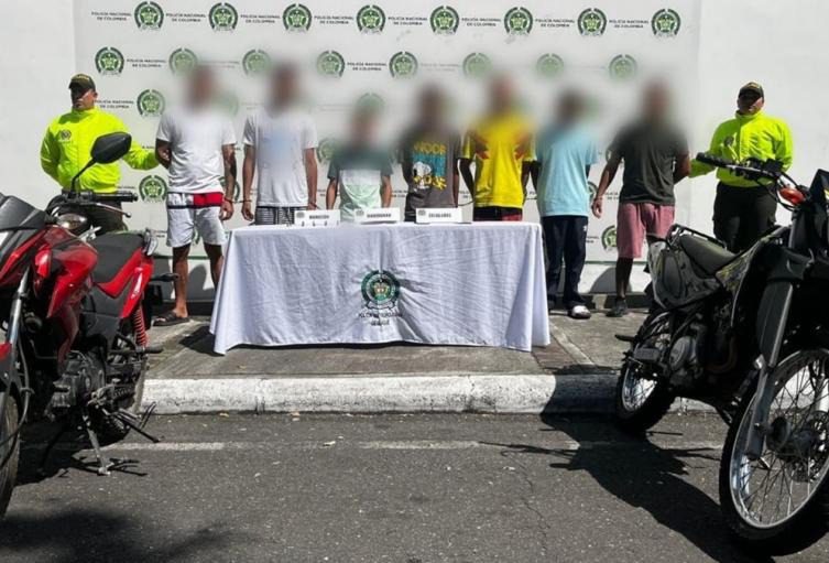 Cogieron a los ‘Los Capullos’, banda dedicada al sicariato en Ibagué