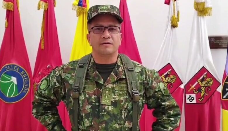 Ejército tiene el control en Dolores Tolima, ante la presencia de drones de las disidencias