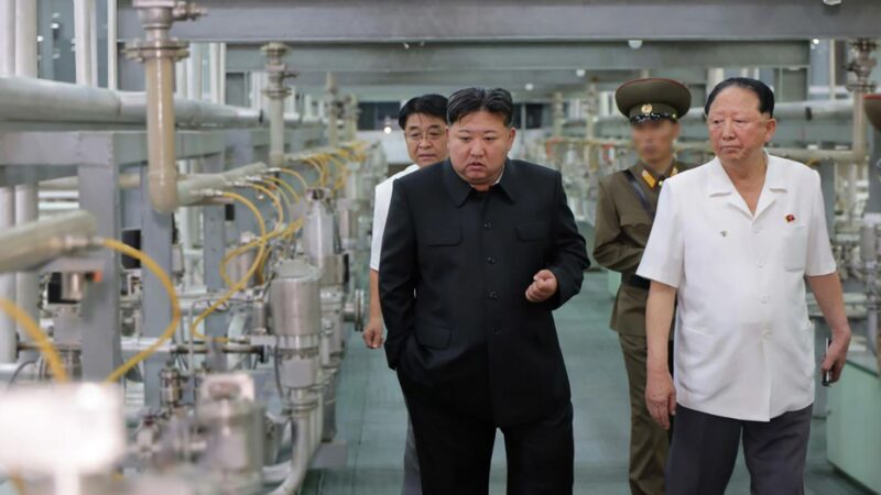 Kim Jong Un visitó planta secreta productora de uranio