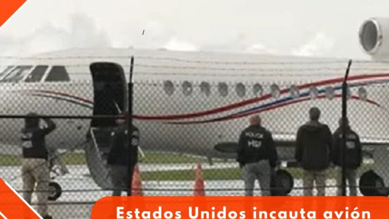 Estados Unidos incauta avión presidencial de Nicolás Maduro en República Dominicana