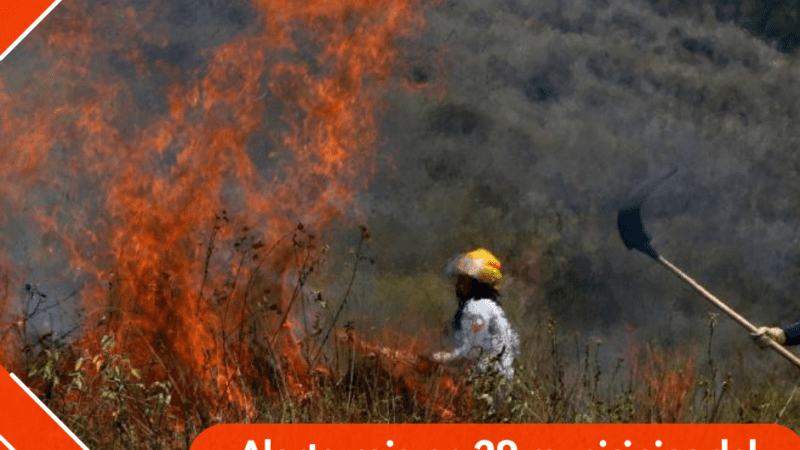 Alerta roja en 29 municipios del Tolima por ola de calor y riesgo de incendios