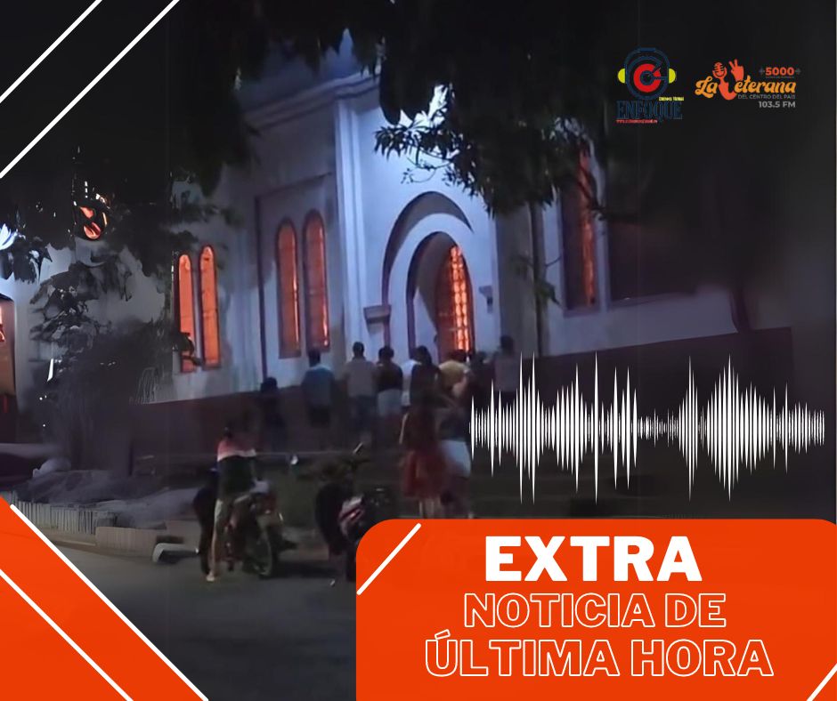 Incendio en la iglesia de la Virgen del Carmen en Purificación, Tolima