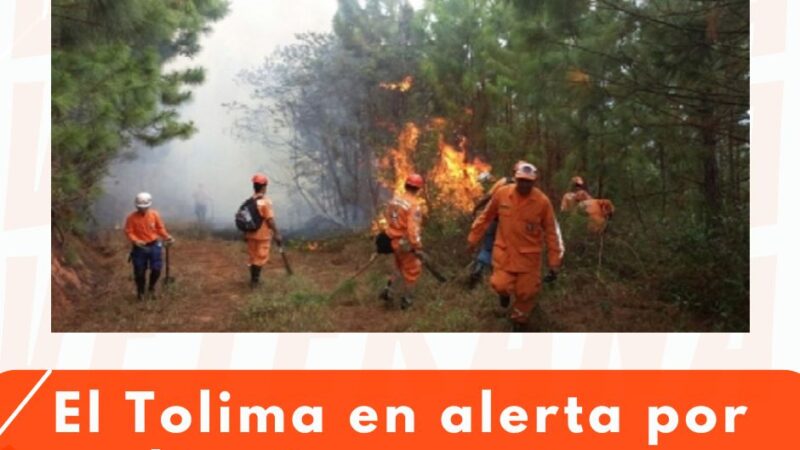 El Tolima en alerta por altas temperaturas