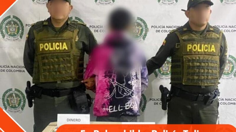 En Palocabildo, Policía Tolima logra captura de un hombre y una gran cantidad de estupefacientes