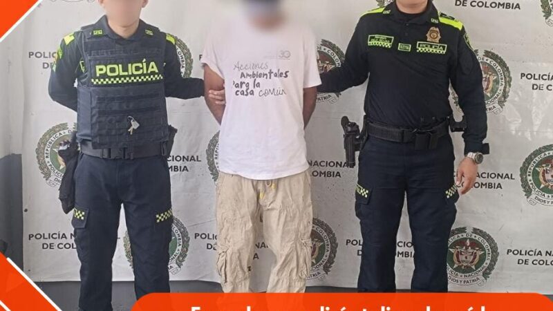 En melgar, policía tolima logró la captura de ‘paolo’ por los delitos de homicidio agravado y porte ilegal de armas de fuego.