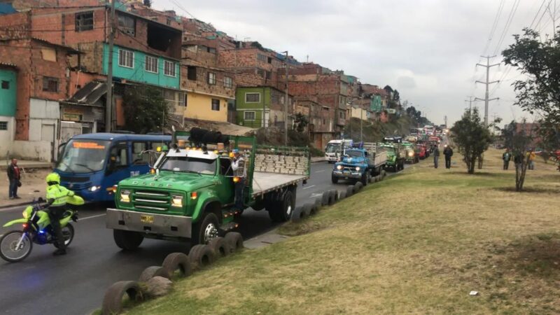 Protesta Camionera: 107 Municipios Afectados por Bloqueos en Todo el País