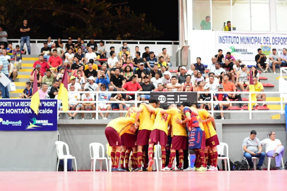 La final del Torneo Nacional de Interligas de Fútbol de Salón se jugará en El Espinal