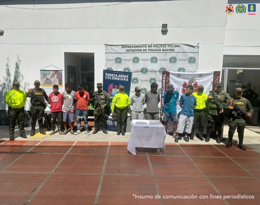 Cae la banda de los ‘Los Pitillos’ por tráfico de estupefacientes en Rovira (Tolima)