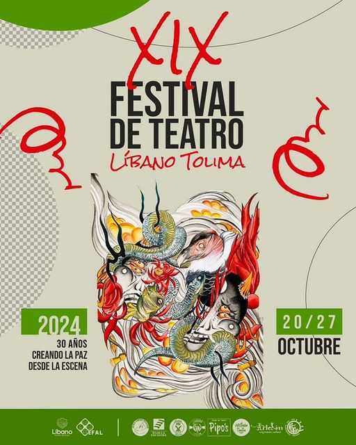 ¡El XIX Festival de Teatro de Líbano, Tolima, está aquí!