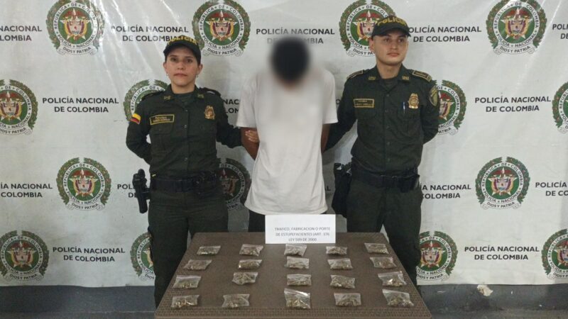 Capturan y vuelven a capturar en Melgar a alias ‘Armando’ con gran cantidad de estupefacientes