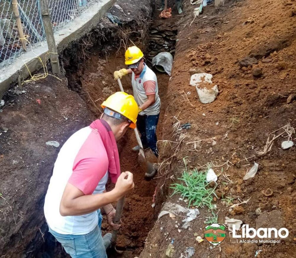 Avances en las obras de construcción de los colectores de aguas lluvias en el corregimiento de San Fernando