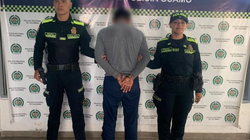 Policía Tolima captura a ‘Jhon’, requerido por concierto para delinquir en Valledupar