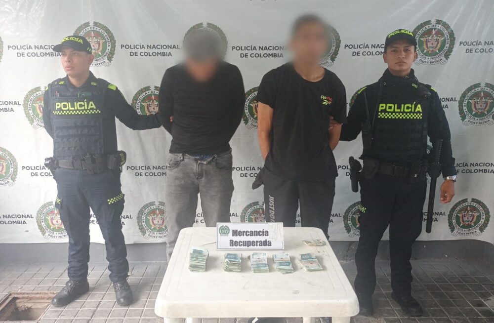 Se fueron por la caja y posiblemente terminarán en la ‘cana’: Policía Tolima recupera dinero robado en Melgar