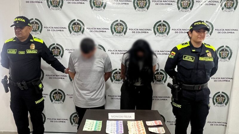 Cae pareja que pagaban con billetes falsos en San Sebastián de Mariquita